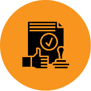 of through pre-approved brand compliance