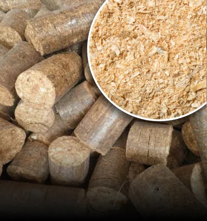 Sawdust Briquettes