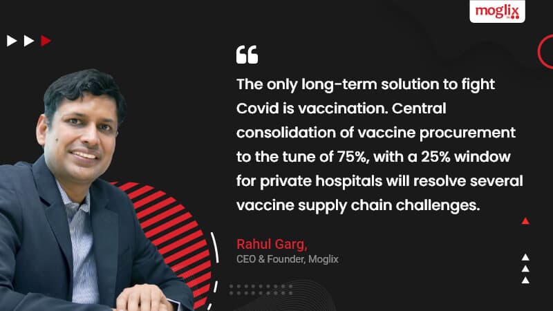 Strengthening the supply chain of essential equipment and vaccines