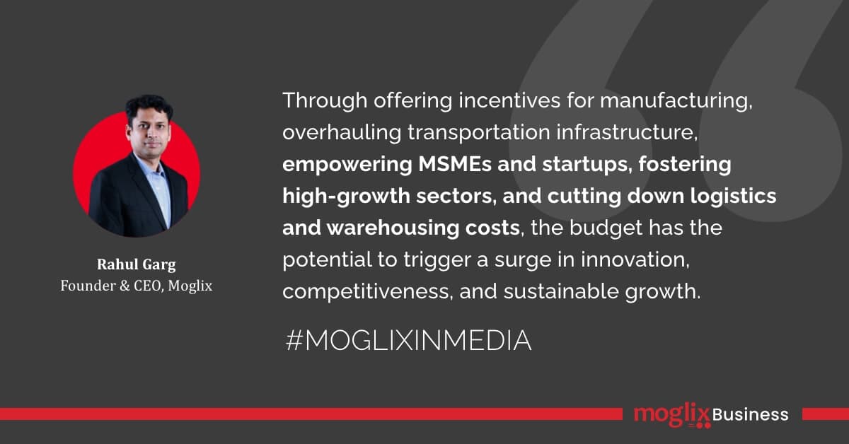 Pre-Budget Expectations for E-commerce and Supply Chains in India