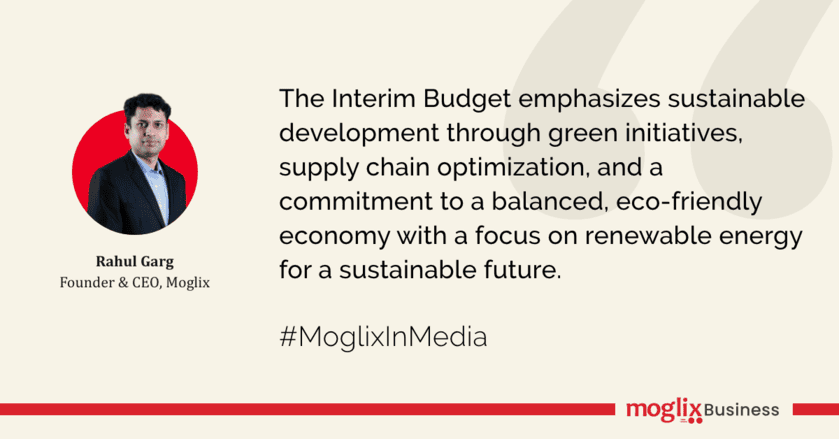 Budget 2024 champions sustainable supply chain solutions, spanning from green hydrogen to bioplastics