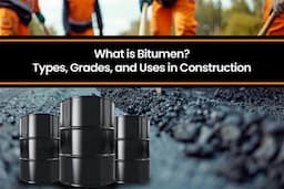 What is Bitumen? Types, Grades, and Uses in Construction