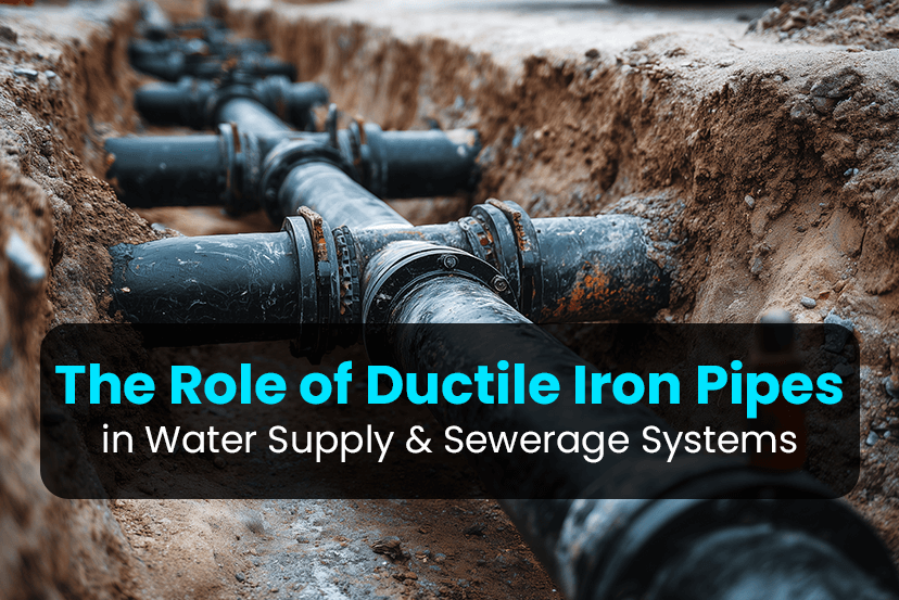 The Role of Ductile Iron Pipes in Water Supply &#038; Sewerage Systems