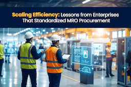 Scaling Efficiency: Lessons from Enterprises That Standardized MRO Procurement