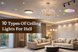 10 Types Of Ceiling Lights For Hall: Features, Importance, And Prices