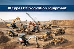 10 Types Of Excavation Equipment: Know Features, Importance, and Prices before Renting