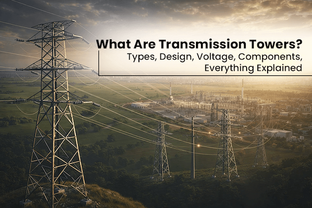 What Are Transmission Towers? Types, Design, Voltage, Components, Everything Explained