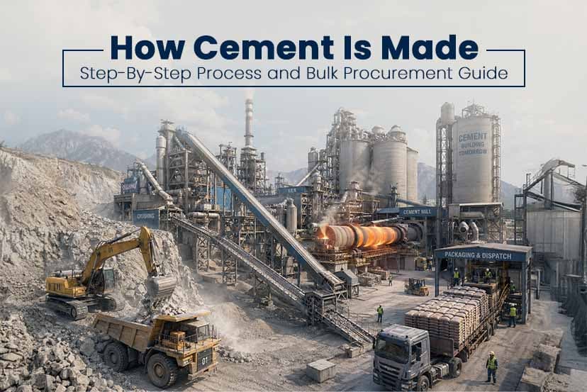 How Cement Is Made: Step-By-Step Process and Bulk Procurement Guide