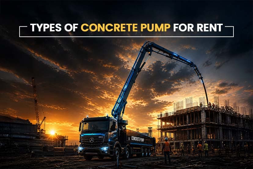Types of Concrete Pump for Rent – A Complete Guide