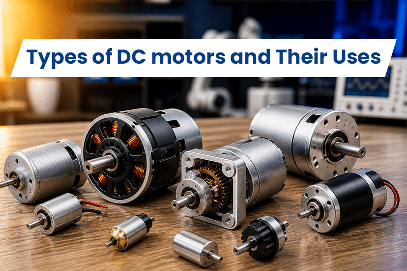 What Are the Different Types of DC Motors – Importance and Uses