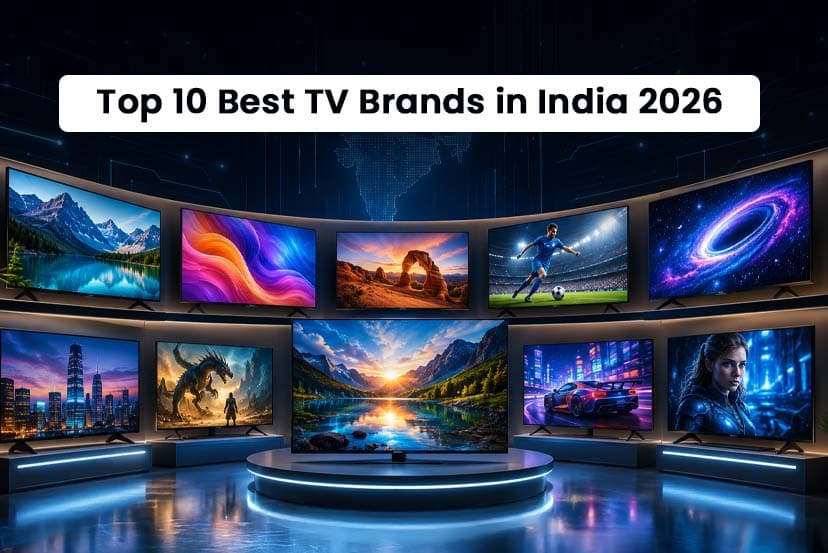 Top 10 Best TV Brands in India 2026