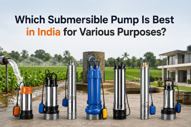 Which Submersible Pump Is Best in India for Various Purposes? (2026 Buying Guide)