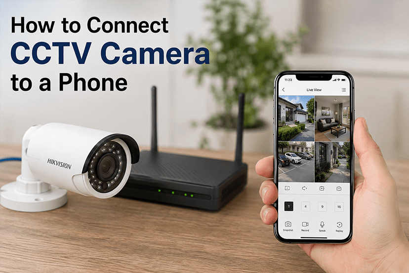 How to Connect CCTV Camera to a Phone: 8 Easy Steps