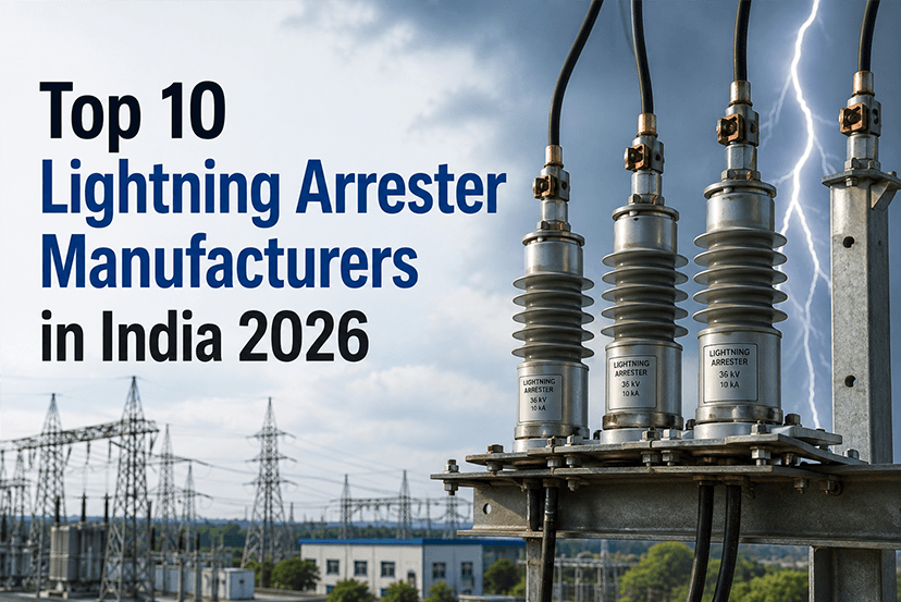 Top 10 Lightning Arrester Manufacturers in India 2026: Price, Types, and Use Cases