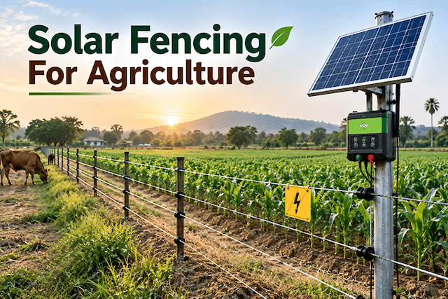 Solar Fencing For Agriculture: Features, Price And Specifications
