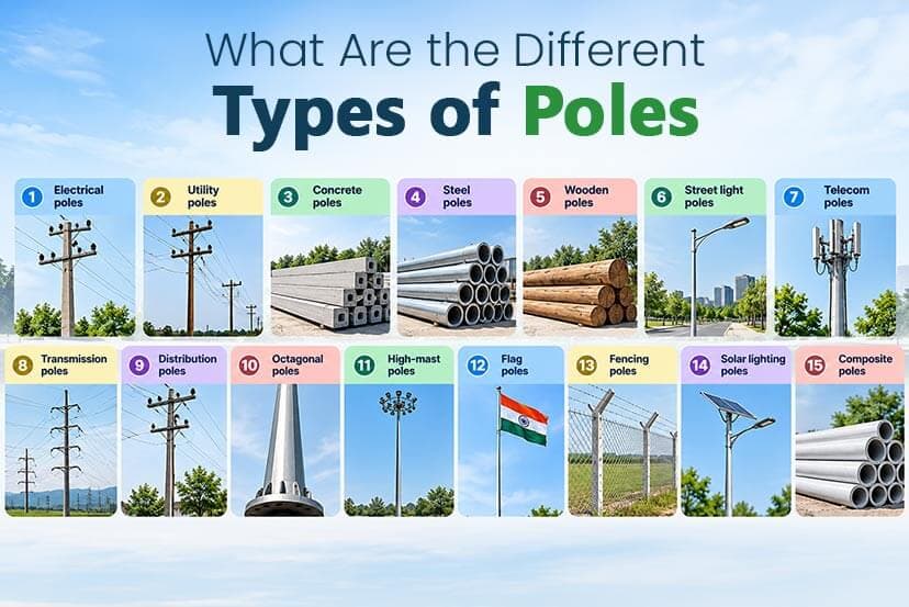 What Are the Different Types of Poles? A Complete Guide 2026
