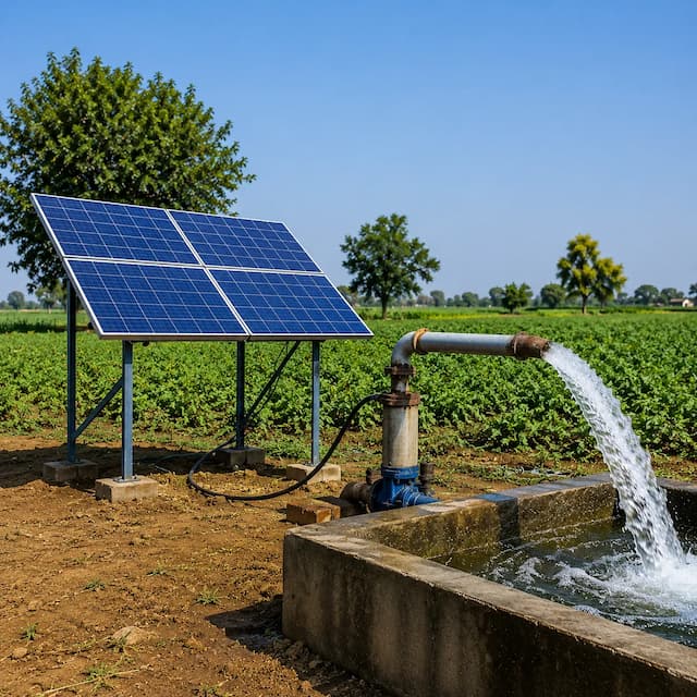 Solar water pumping system