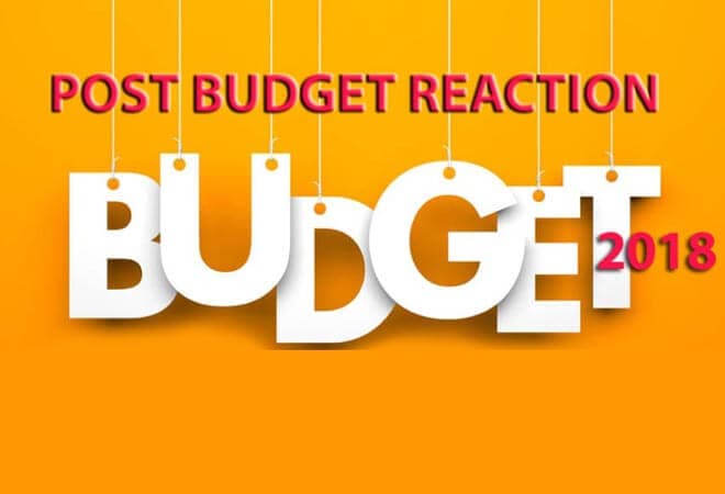 Post Budget Reactions from Industry Experts