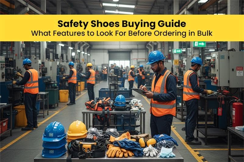 Safety Shoes Buying Guide: What Features to Look For Before Ordering in Bulk