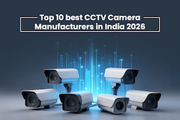 Top 10 best CCTV Camera Manufacturers in India 2026: Types, Prices & Features to Look For