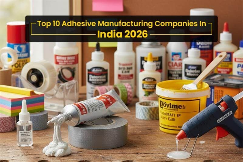 Top 10 Adhesive Manufacturing Companies In India 2026: Types, Prices, and Features to Look For