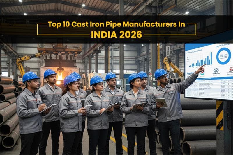 Top 10 Cast Iron Pipe Manufacturers In India 2026: Prices, Features, And Applications