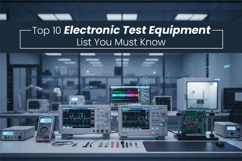 Top 10 Electronic Test Equipment List You Must Know: Features, Prices, And Top Manufacturers