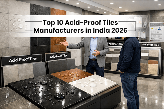 Top 10 Acid-Proof Tiles Manufacturers in India 2026: Types, Sizes, Rates, and Benefits