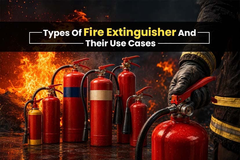 Types Of Fire Extinguishers and Their Use Cases