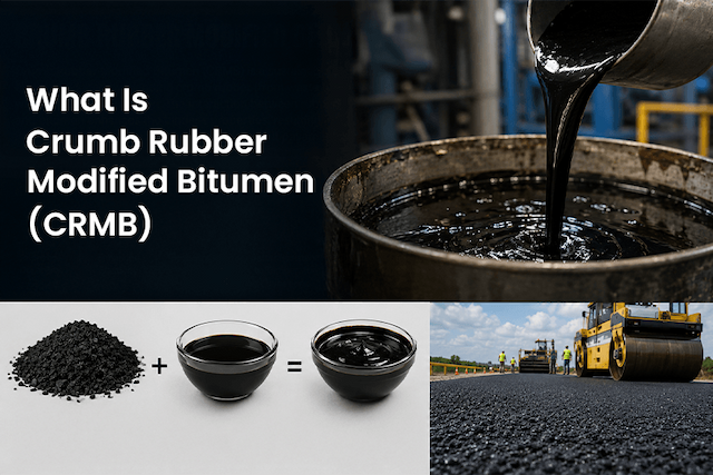 What Is Crumb Rubber Modified Bitumen (CRMB): Specification, Importance, And Top Manufacturer