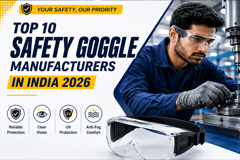 Top 10 Safety Goggle Manufacturers in India 2026: Best Industrial Eye Protection Brands