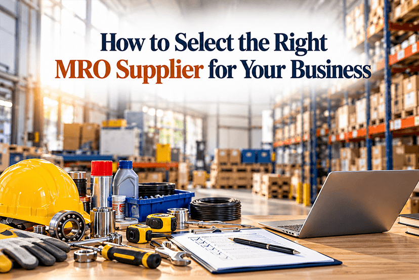 How to Select the Right MRO Supplier for Your Business